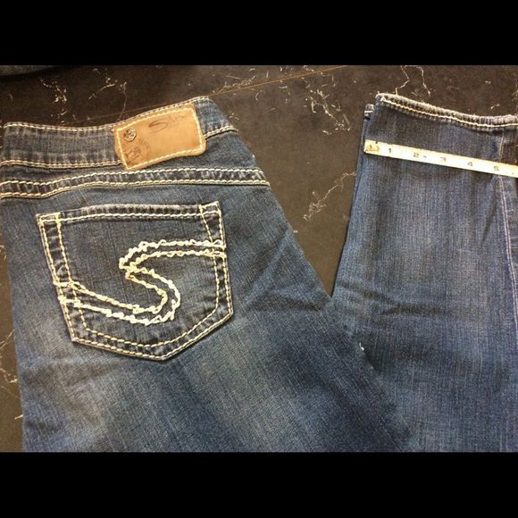 Silver skinny jeans - Picture 1 of 5